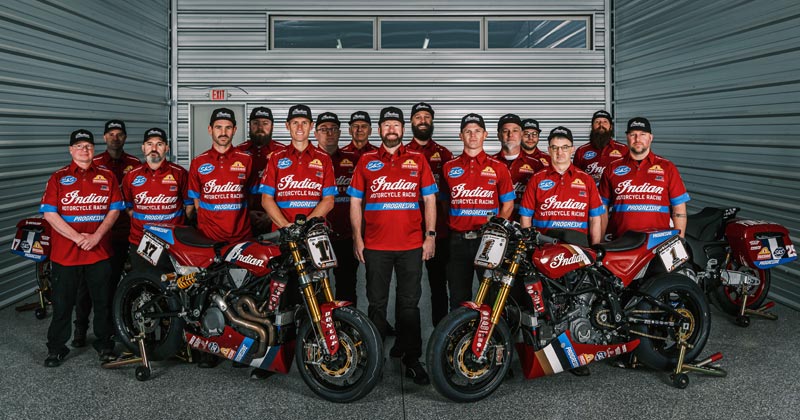 Indian Motorcycle Announces 2024 Factory Race Teams and