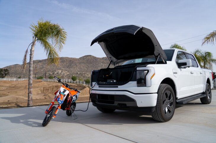 KTM North America Welcomes Ford F-150 Lightning as Supporting Partner of 2024 KTM Junior Supercross