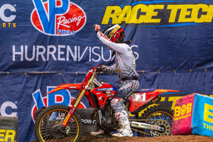 Kyle Peters at 2024 Guthrie Arenacross Round 6