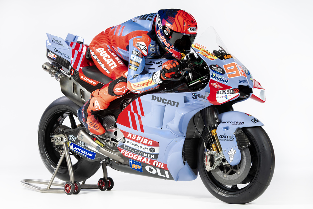 Marc Marquez 2024 Gresini Racing Ducati Desmosedici Racebike
