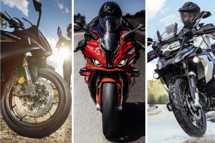 Michelin Power 6, Power GP2, Anakee Road tires