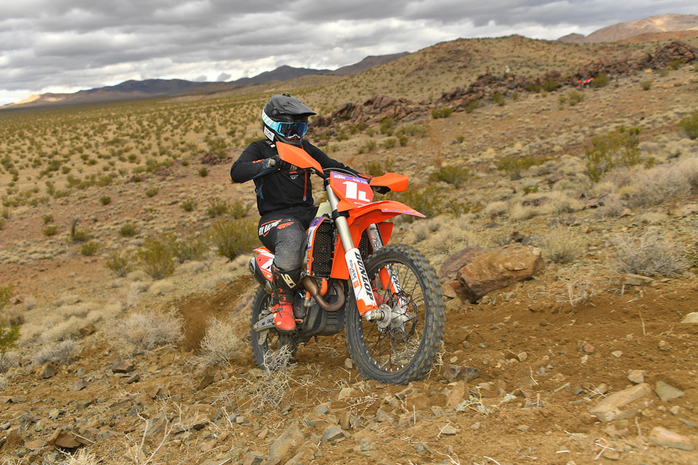 Rachel Stout at 2024 AMA Hare & Hound National Round 1