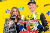 Ryan Breece at 2024 AMA Arenacross Guthrie 2 Round 7