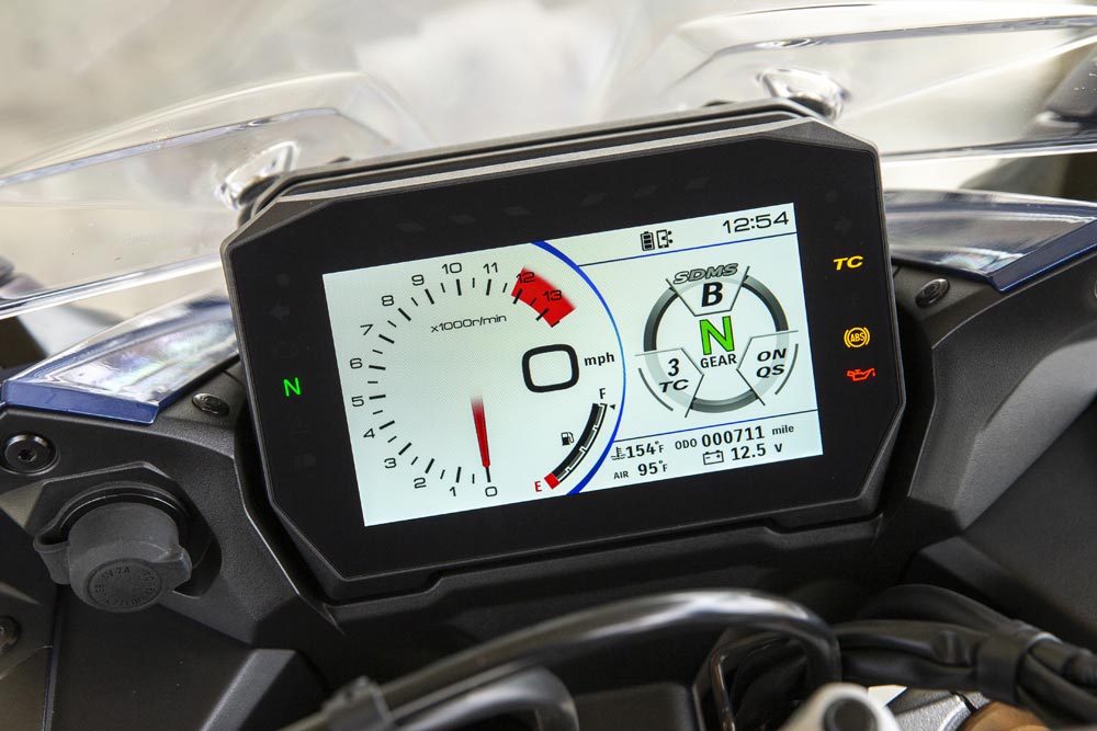 2023 Suzuki GSX-S1000GT+ TFT dash 2023 Suzuki GSX-S1000GT+ TFT dash