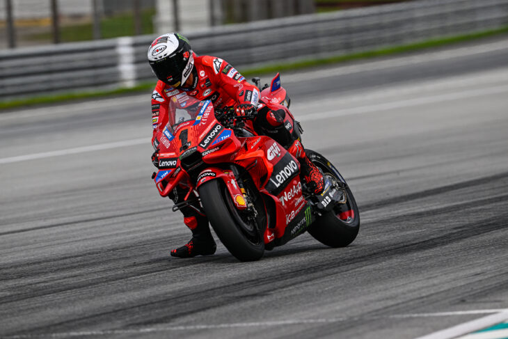 2024 Sepang MotoGP Test Results Day One Bagnaia 