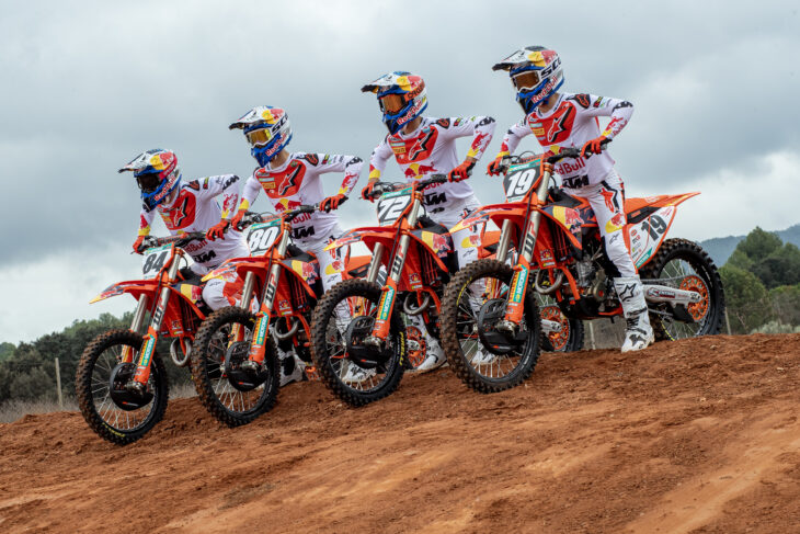 Red Bull KTM Factory Racing 2024 FIM Motocross Team