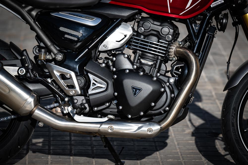 2024 Triumph Speed 400 motor