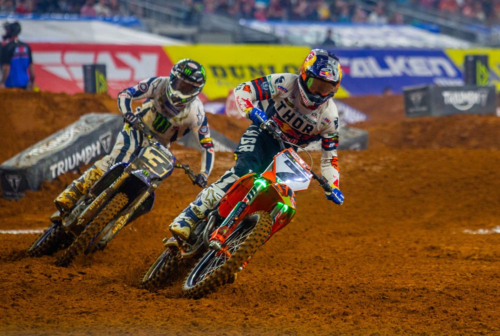 Aaron Plessinger at 2024 Arlington Supercross
