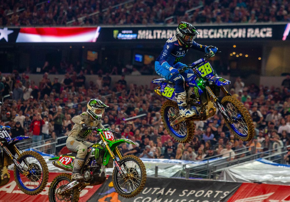 Austin Forkner at 2024 Arlington Supercross
