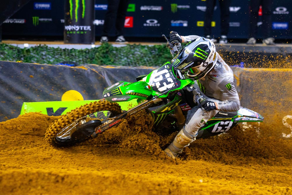 Cameron McAdoo at 2024 Arlington Supercross