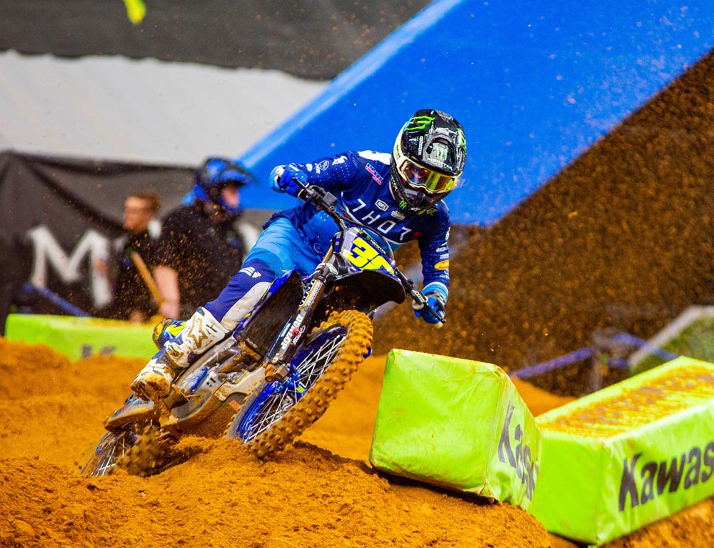 Haiden Deegan at 2024 Arlington Supercross