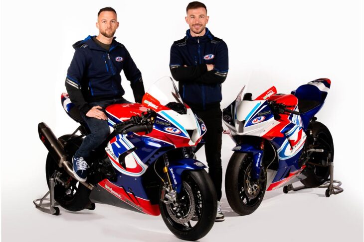 IOMTT Jackson Racing Team, Julian Trummer (left) and Paul Jordan (right)