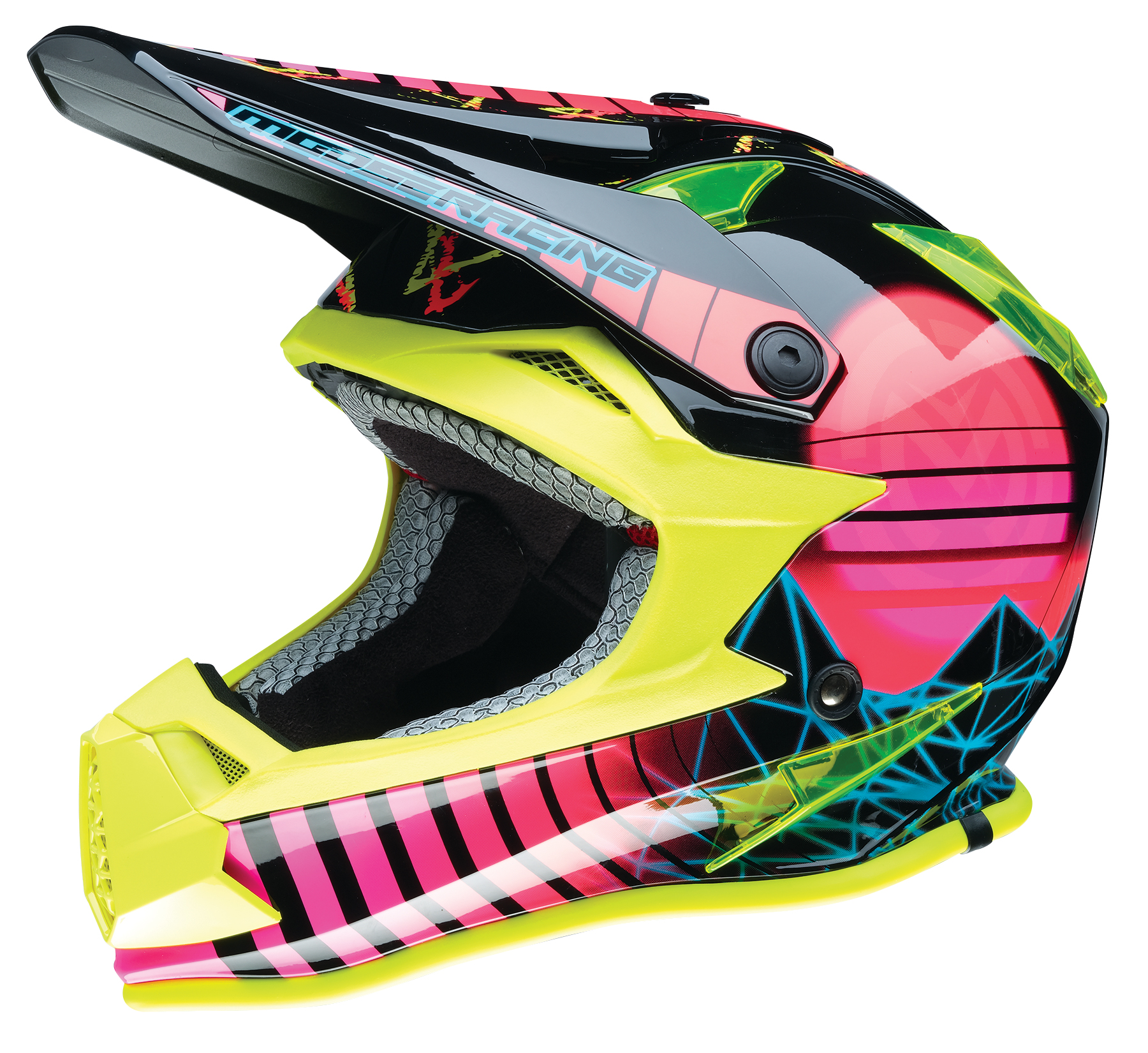 Moose Racing Youth F.I. Vaporwave Helmet