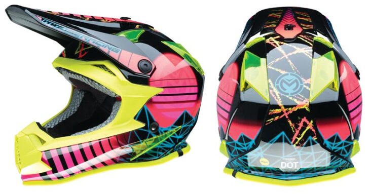Moose Racing Youth F.I. Vaporwave Helmet