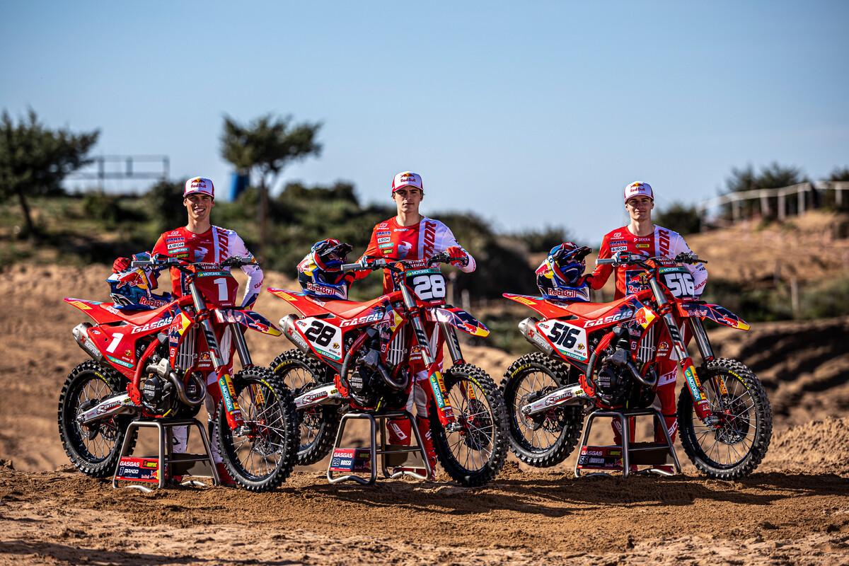 Red Bull GasGas Factory Racing Officially Announces 2024 MXGP/MX2 Red Bull GasGas Factory Racing Officially Announces 2024 MXGP/MX2