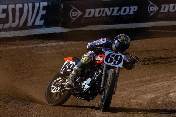 flat track racer Sammy Halbert