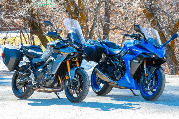 Suzuki GSX-S1000GT+ and Yamaha Tracer 9 GT+ Cycle News Review