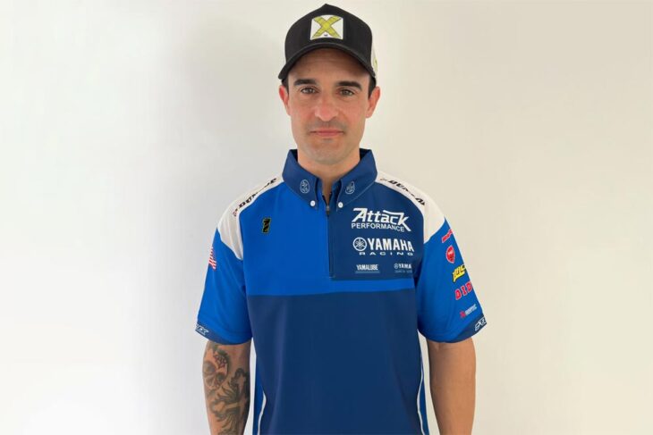 Xavi Fores, Attack Performance Progressive Yamaha Racing. Photo by Andrea Wilson