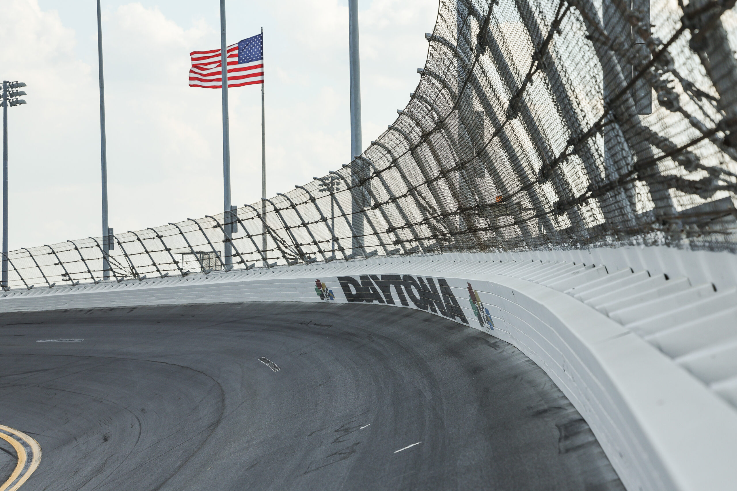 Daytona International Speedway banks