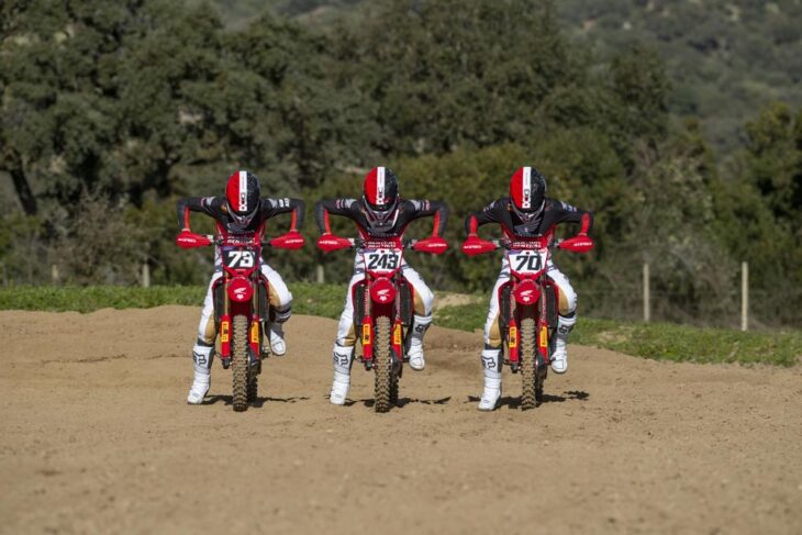 Team HRC 2024 FIM Motocross team