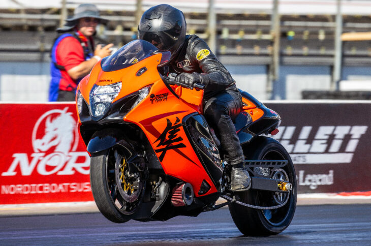 2023 NHRA Suzuki Hayabusa Chris Moore