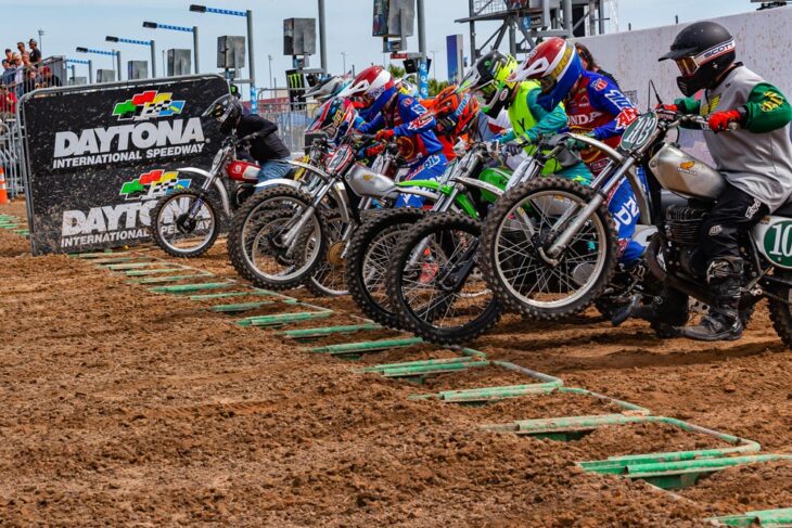 2024 Daytona Vintage Supercross racers