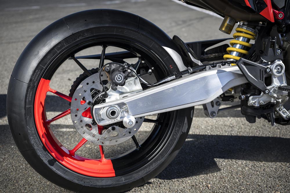 2024 Ducati Hypermotard 698 Mono rear wheel