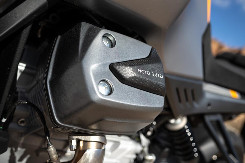 2024 Moto Guzzi Stelvio engine