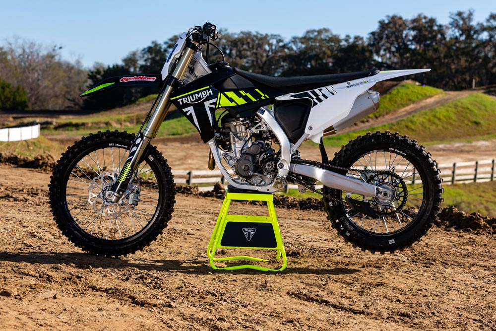 2024 Triumph TF 250-X left side