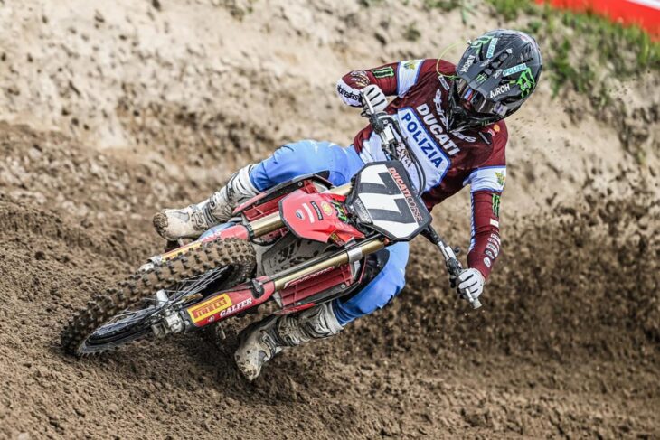 Alessandro Lupino riding Ducati Desmo450 MX