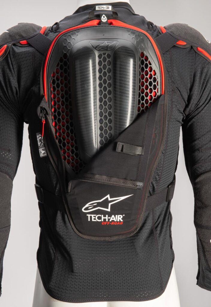 Alpinestars Tech-Air Off-Road System back