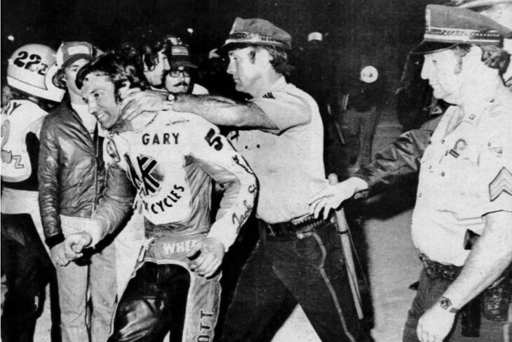 Gary Scott at 1980 Daytona Short Track