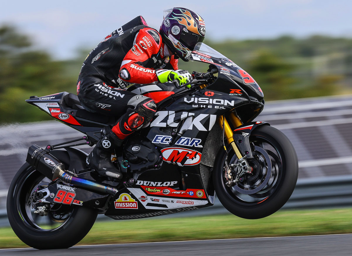 wo-time Daytona 200 winner Brandon Paasch (96)