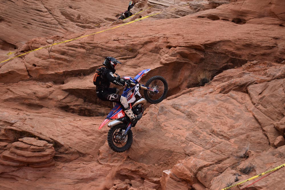James Flynn at Grinding Stone Hard Enduro