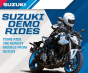 Suzuki 2024 National Demo Tour flyer