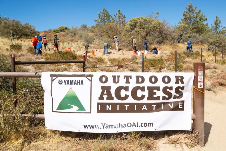 Yamaha Outdoor Access Initiative event