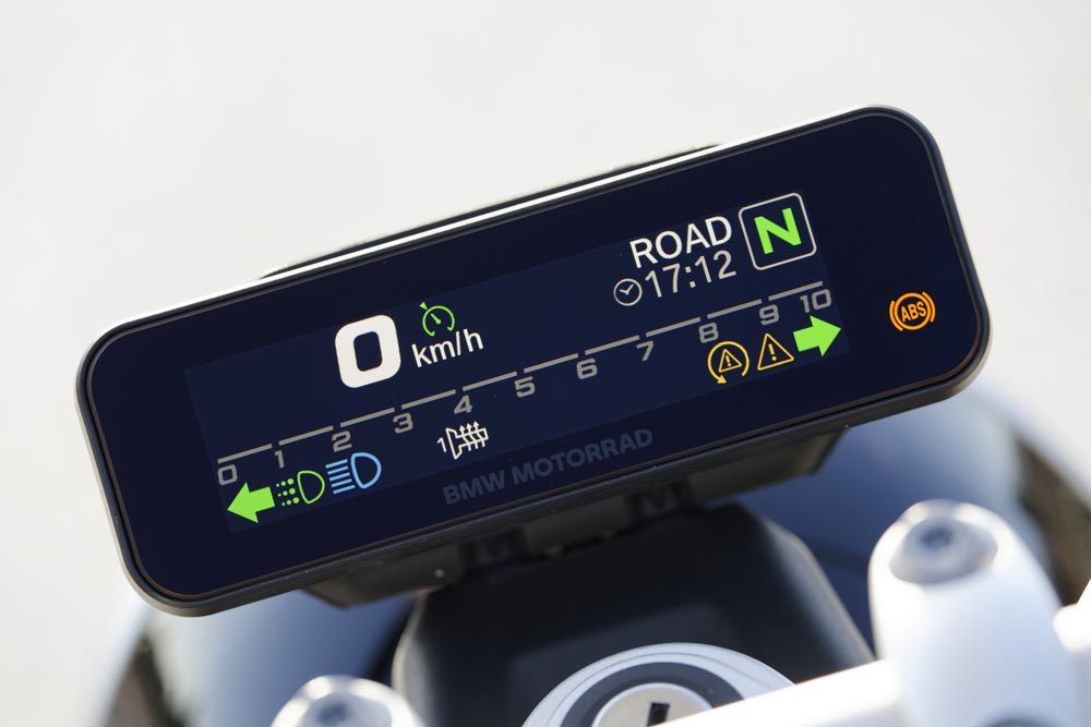 2024 BMW R 12 nineT dash 2024 BMW R 12 nineT dash
