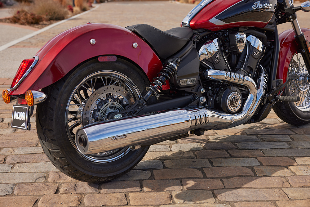 2025 Indian Scout Classic exhaust