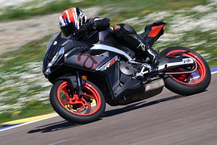 Cycle News Review 2024 Aprilia RS 457