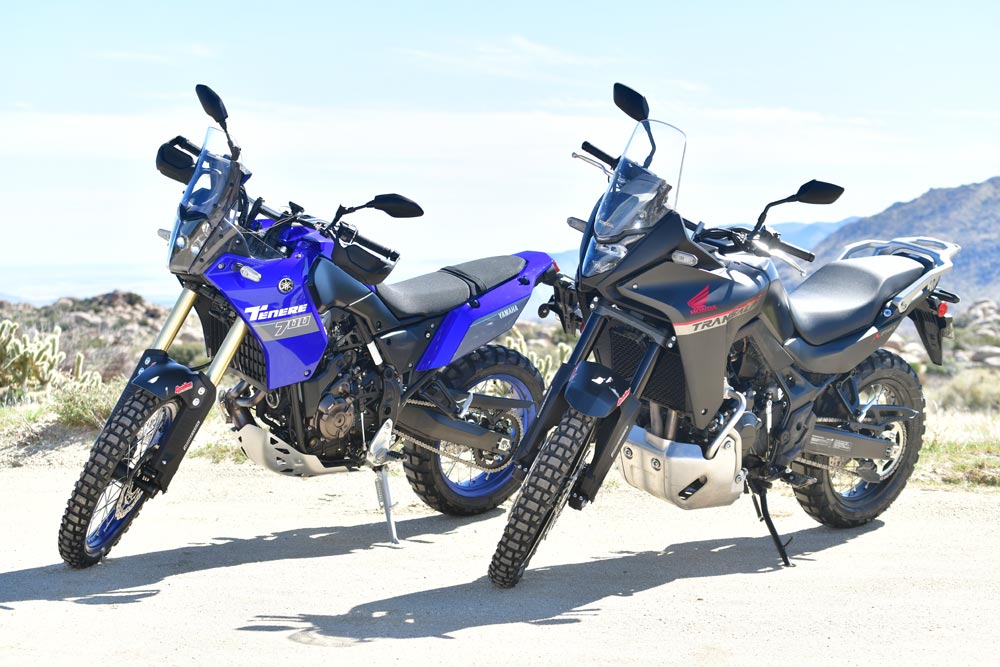Honda Transalp XL750R & Yamaha Tenere 700 Specifications
