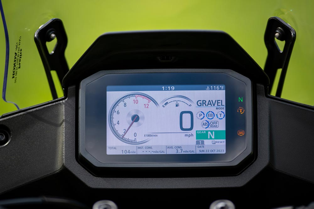 Honda Transalp XL750R dash Honda Transalp XL750R dash