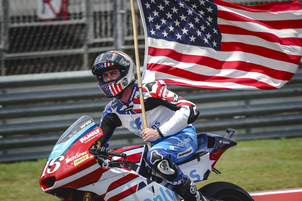 Joe Roberts, Moto2 race, Grand Prix of the Americas, 14 April 2024