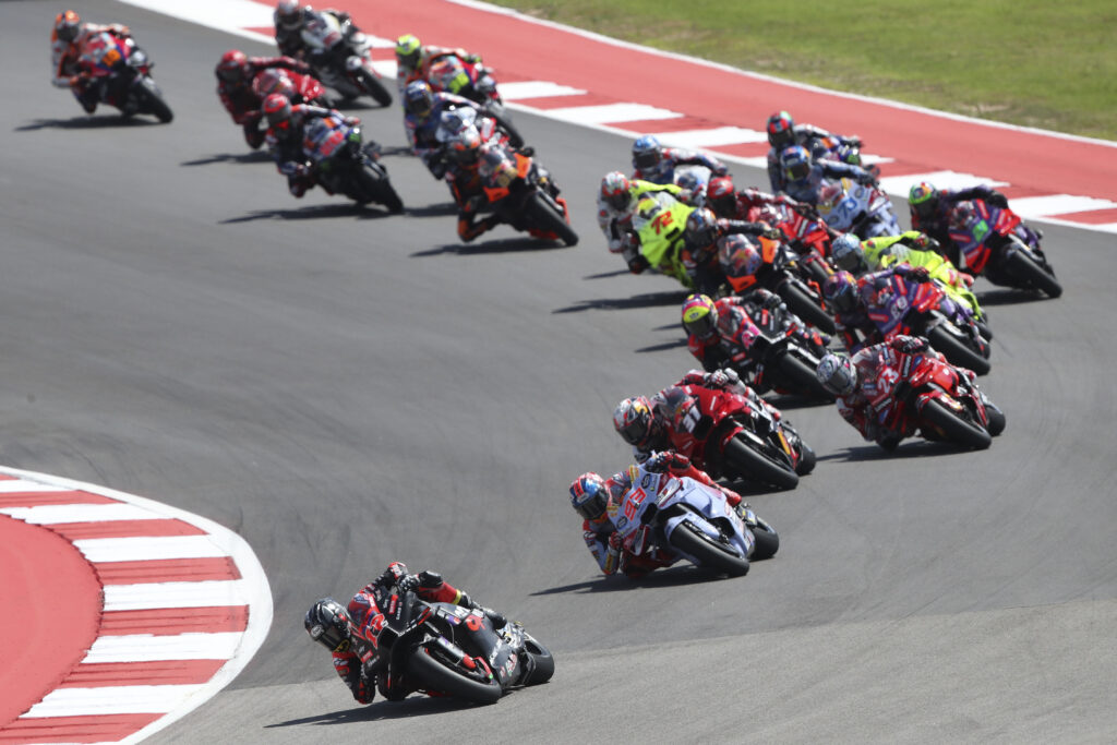 Maverick Vinales, Tissot sprint race, Grand Prix of the Americas, 13 April 2024