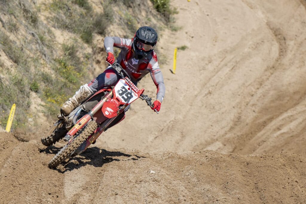 Roan Van De Moosdijk at the Sardegna round