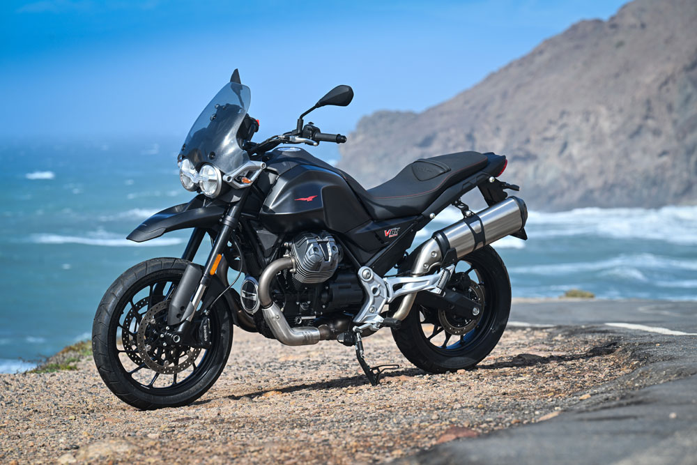 2024 Moto Guzzi V85 Strada left side