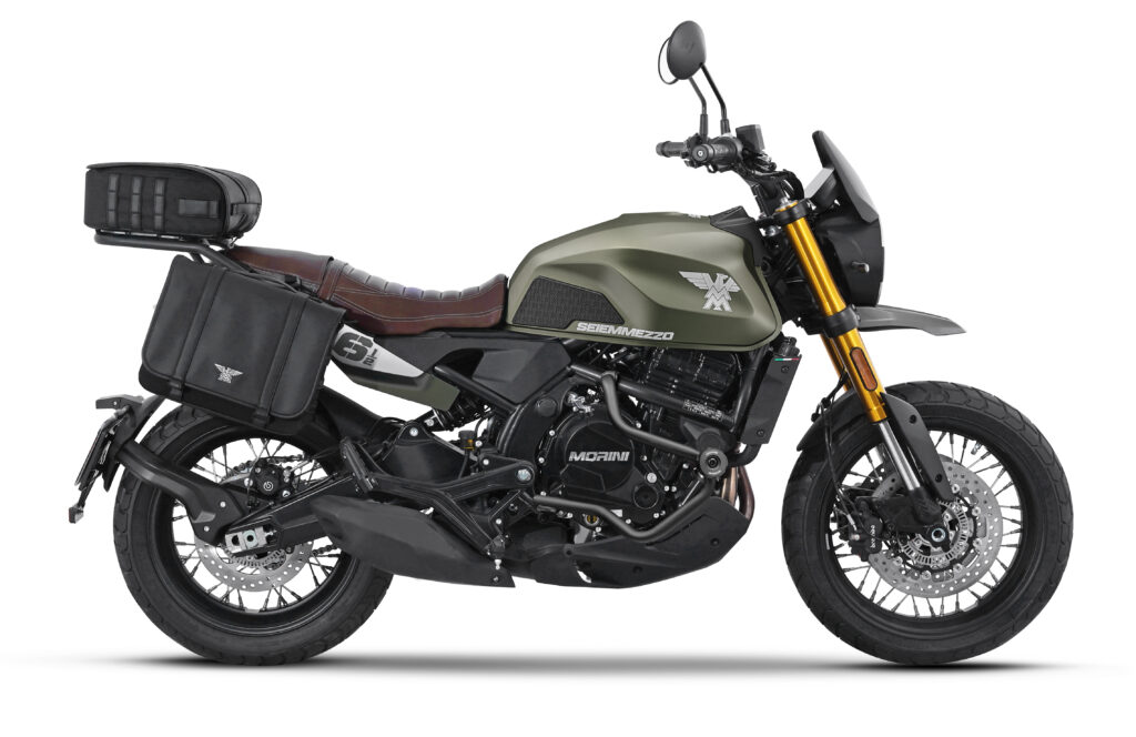 2025 Moto Morini Seiemmezzo SCR Trek scrambler