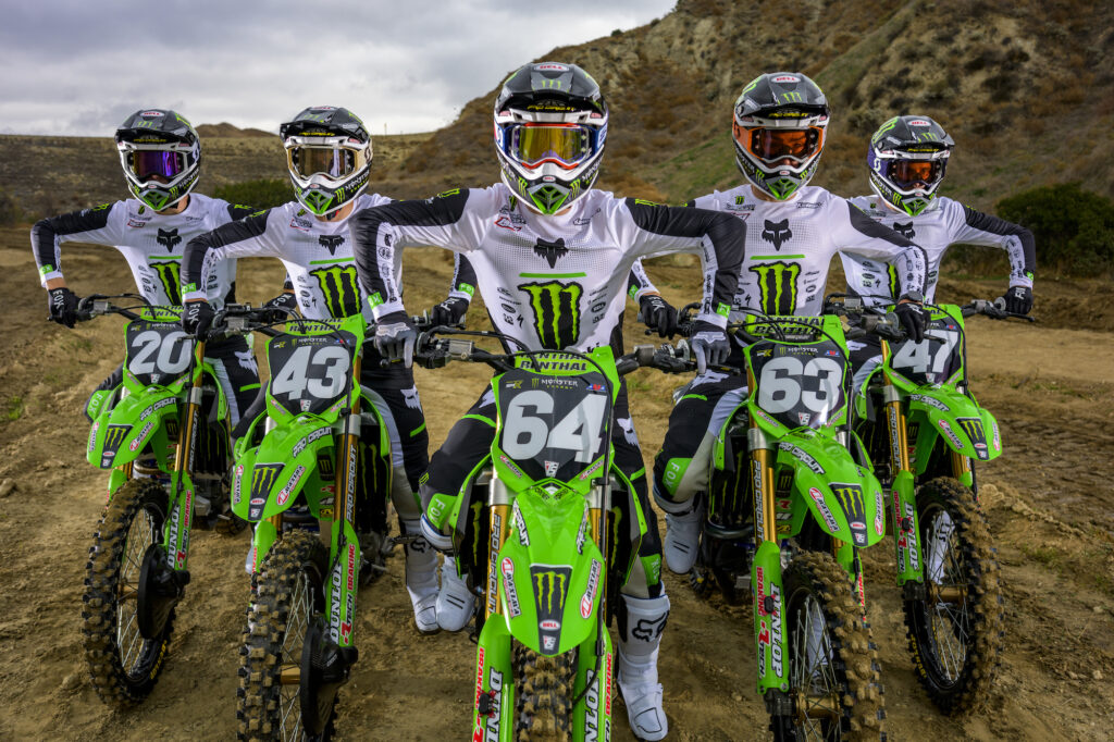 Monster Energy/Pro Circuit/Kawasaki MX team