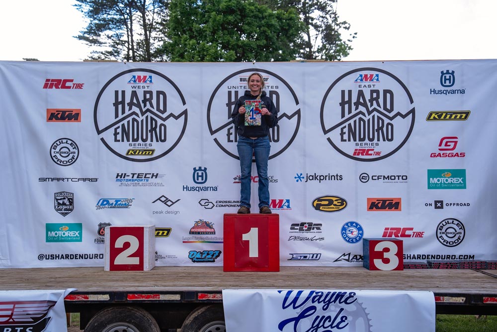 Chelsea Sizemore at 2024 River Monster Hard Enduro