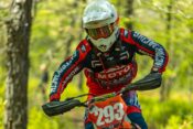 Hunter Bush at 2024 StumpJumper Hare Scrambles