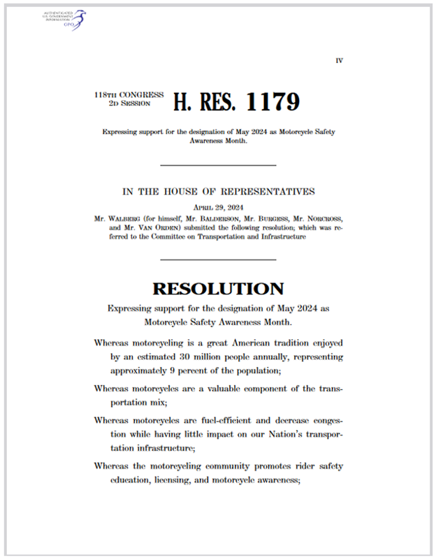 House Resolution 1179